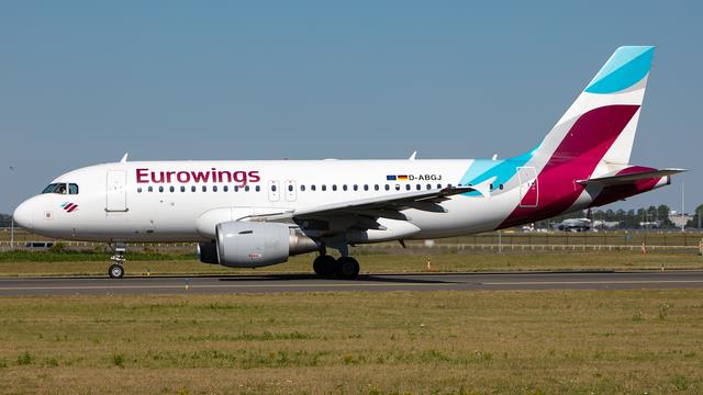 D-ABGJ:Airbus A319:Eurowings